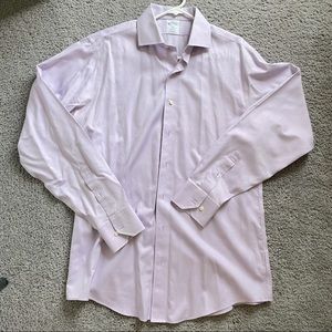 Men’s Brooks Brothers Lavender Dress Shirt 16-6/7 (Regent)